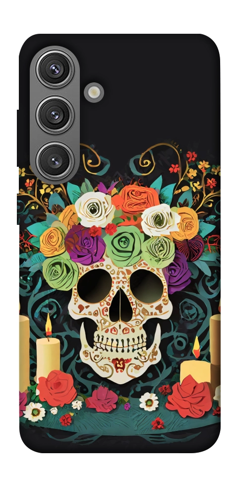 Чехол Skull of celebration для Galaxy S24