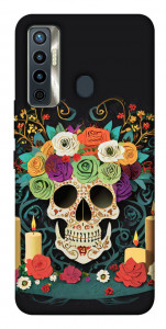 Чехол Skull of celebration для TECNO Camon 17