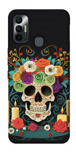 Чохол Skull of celebration для TECNO Spark 7