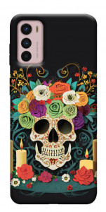 Чехол Skull of celebration для Motorola Moto G42