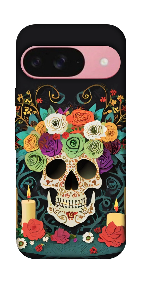 Чехол Skull of celebration для Google Pixel 9