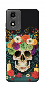 Чехол Skull of celebration для Motorola Moto E14