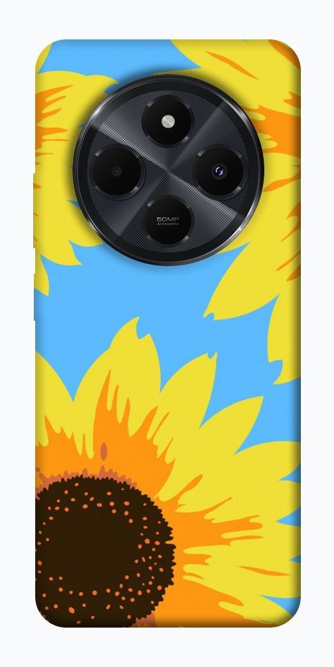 Чехол Sunflower mood для Xiaomi Redmi 14C