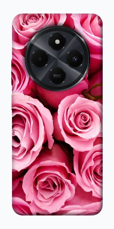 Чехол Bouquet of roses для Xiaomi Redmi 14C