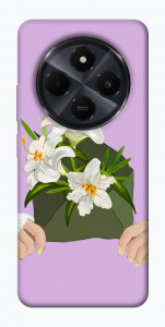 Чехол Flower message для  Xiaomi Poco C75