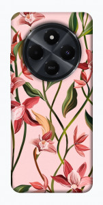 Чехол Floral motifs для  Xiaomi Poco C75