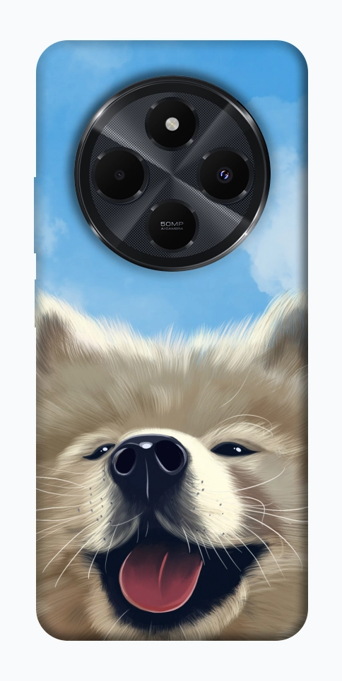 Чехол Samoyed husky для Xiaomi Redmi 14C