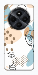 Чехол Face pattern для  Xiaomi Poco C75