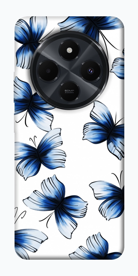 Чехол Tender butterflies для Xiaomi Redmi 14C