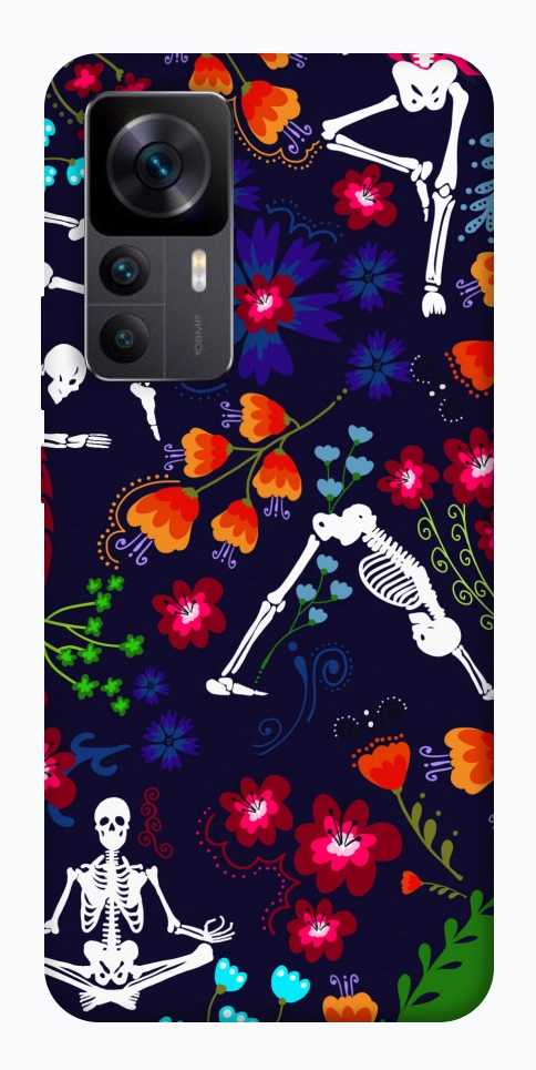 Чохол Yoga skeletons для Xiaomi Redmi K50 Ultra