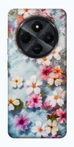 Чохол Floating flowers для Xiaomi Redmi 14C