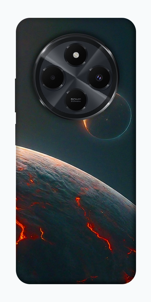 Чехол Lava planet для Xiaomi Redmi 14C