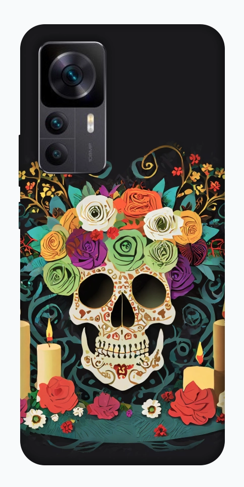 Чехол Skull of celebration для Xiaomi Redmi K50 Ultra