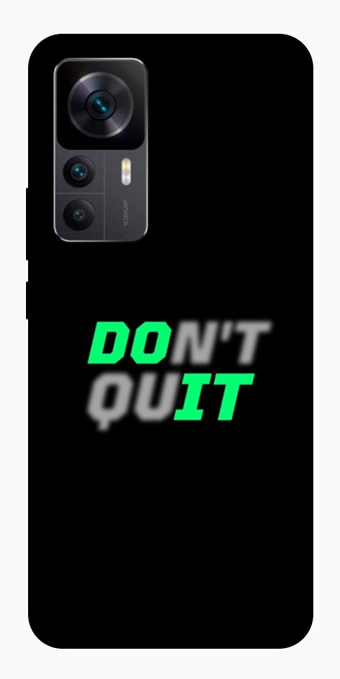 Чехол Don't quit для Xiaomi Redmi K50 Ultra