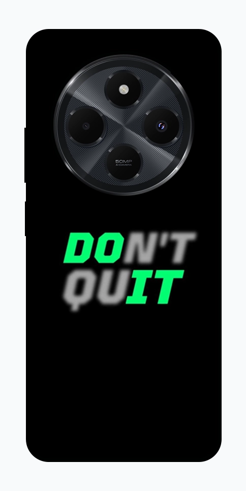 Чехол Don't quit для Xiaomi Redmi 14C