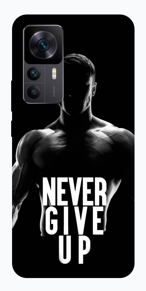 Чехол Never give up для Xiaomi Redmi K50 Ultra