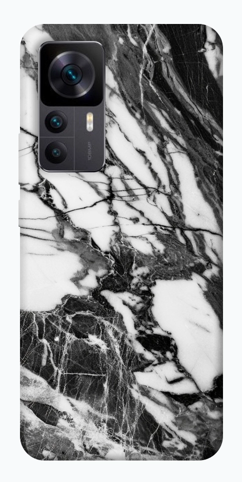 Чехол Calacatta black marble для Xiaomi Redmi K50 Ultra