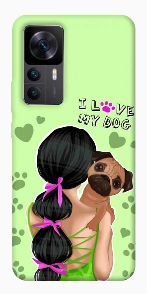 Чохол Love my dog для Xiaomi Redmi K50 Ultra