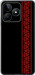 Чехол для Realme C51 Вышиванка 53 (Красный)