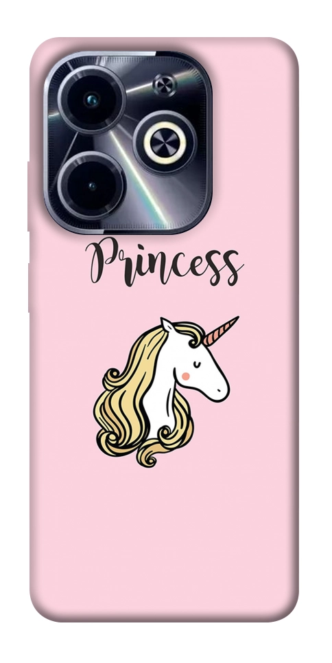 Чехол Princess unicorn для TECNO Spark Go 2024