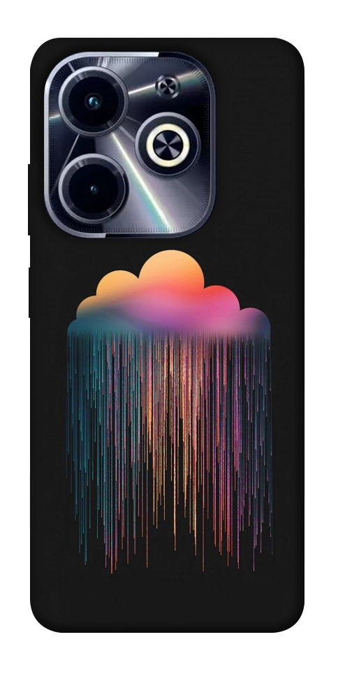 Чехол Color rain для TECNO Spark Go 2024