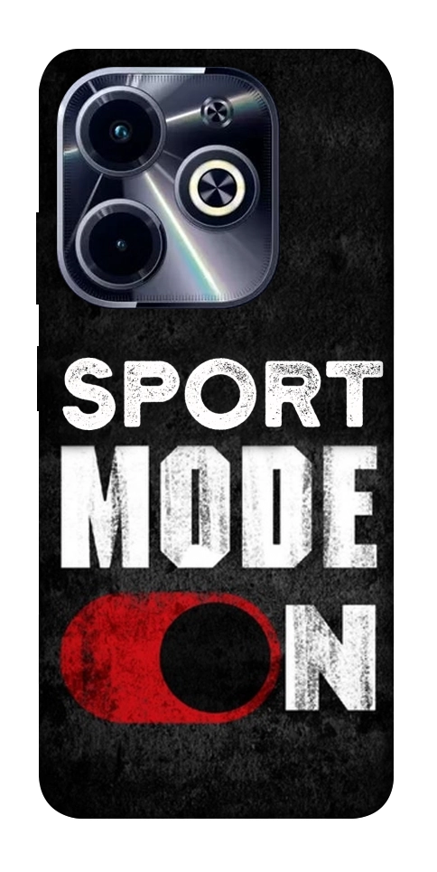 Чехол Sport mode on для TECNO Spark 20