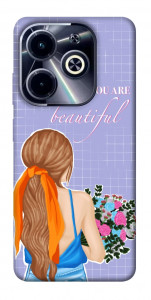 Чехол You are beautiful для TECNO Spark Go 2024