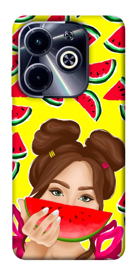 Чехол Watermelon girl для TECNO Spark Go 2024