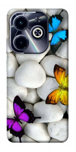 Чехол Butterflies для TECNO Spark Go 2024