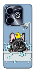 Чохол Dog in shower для TECNO Spark Go 2024