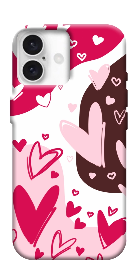 Чохол Hearts mood для iPhone 16