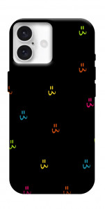 Чохол Colorful smiley для iPhone 16