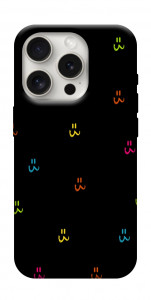 Чохол Colorful smiley для iPhone 16 Pro