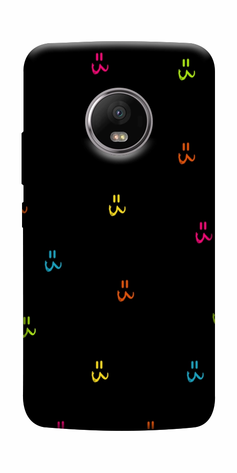 Чехол Colorful smiley для Motorola Moto G5S