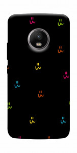 Чохол Colorful smiley для Motorola Moto G5S