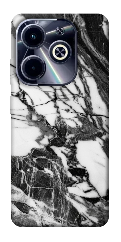 Чохол Calacatta black marble для TECNO Spark 20