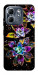 Чехол Flowers on black для Infinix Hot 50i