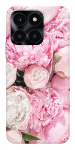 Чохол Pink peonies для Huawei Honor X6a