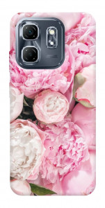 Чехол Pink peonies для Infinix Hot 50i