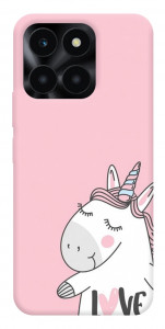 Чохол Unicorn love для Huawei Honor X6a