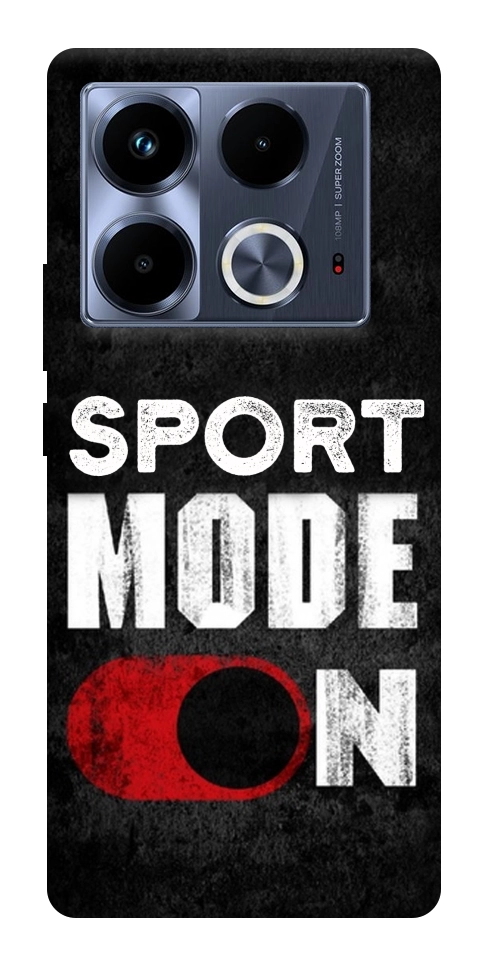 Чехол Sport mode on для Infinix Note 40 4G