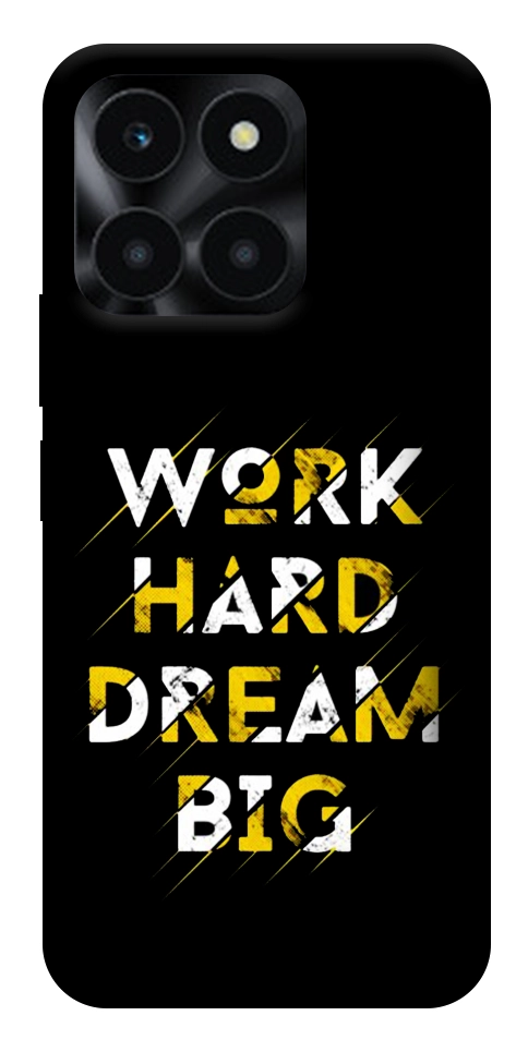 Чехол Work hard для Huawei Honor X6a