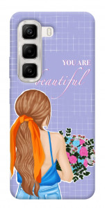 Чехол You are beautiful для Infinix Hot 50 4G