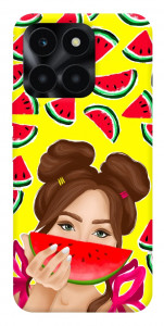 Чохол Watermelon girl для Huawei Honor X6a