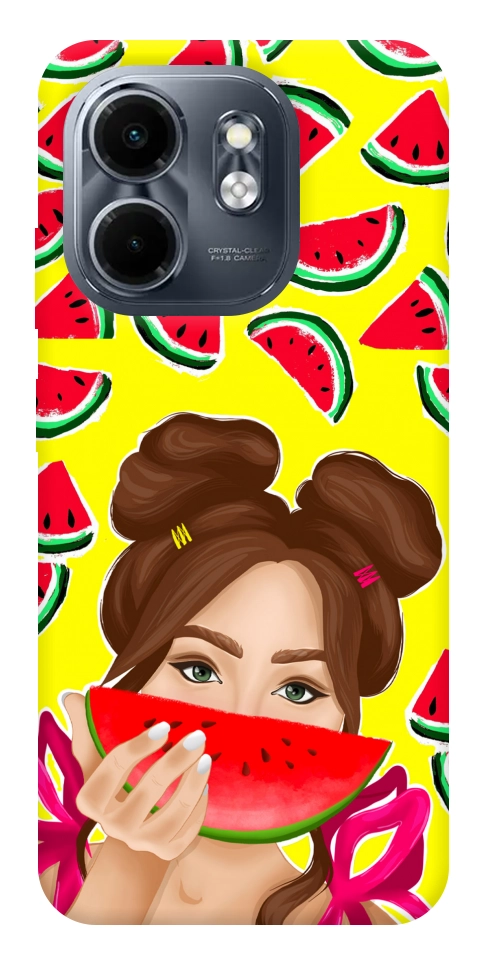 Чехол Watermelon girl для Infinix Smart 9 4G