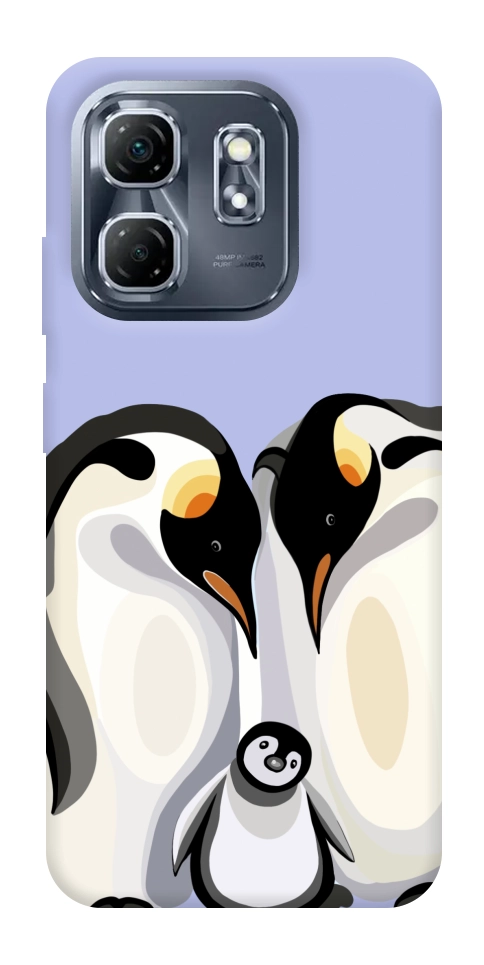 Чехол Penguin family для Infinix Hot 50i