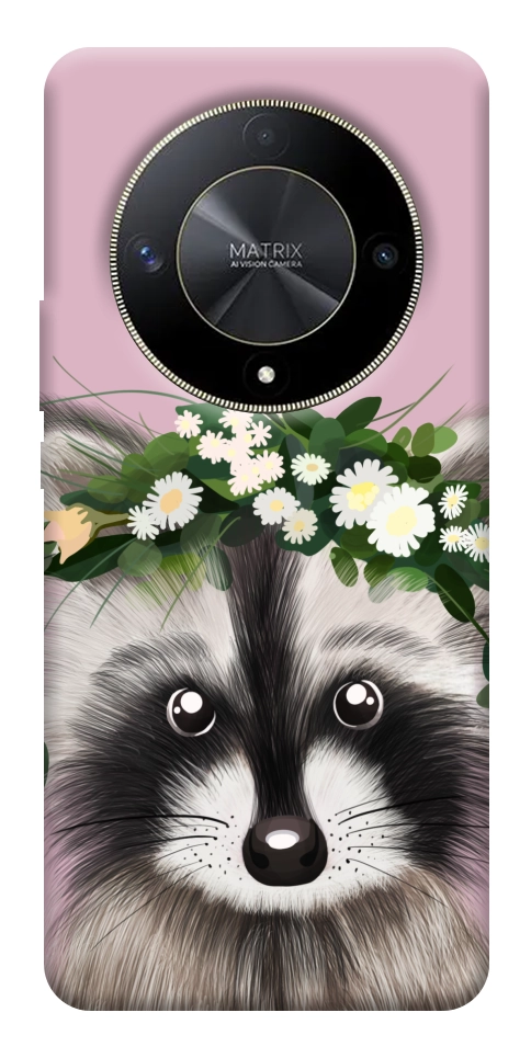 Чехол Raccoon in flowers для Huawei Magic6 Lite