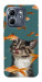 Чехол Cat with fish для Infinix Hot 50i