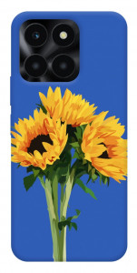 Чехол Bouquet of sunflowers для Huawei Honor X6a