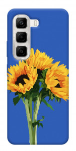 Чехол Bouquet of sunflowers для Infinix Hot 50 4G